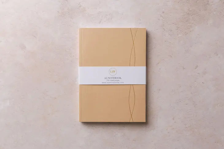 Lsw Notebook LSW London A5 Lined Notebooks in Stone – Dhouse USA